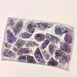 Amethyst Druze Clusters | Full Flat | Uruguay: Single Flat