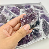 Amethyst Druze Clusters | Full Flat | Uruguay: Single Flat