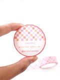Checkers Sunset Washi Tape