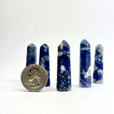 *Standing Small Tapered Points | Brazil | 35-50mm: Sodalite