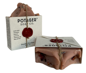 Bar Soap Secret Garden (New) with Pink Kaolin Clay & Organic