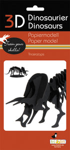3D Triceratops Puzzle