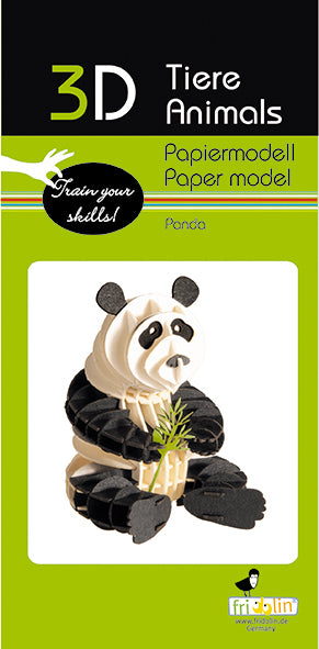 3D Panda Puzzle