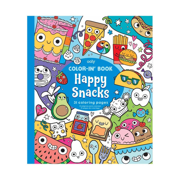 118-306 - Color-in' Book: Happy Snacks (8