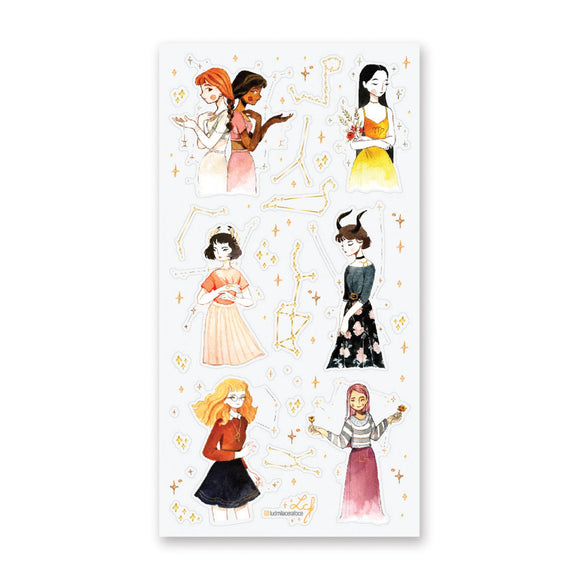 Zodiac Dreamers 2 Sticker Sheet