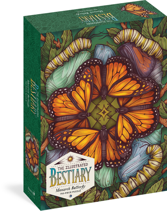 Illustrated Bestiary Puzzle - 750 Pieces
