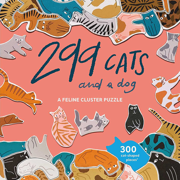 299 Cats (and a Dog) Puzzle - 300 Pieces