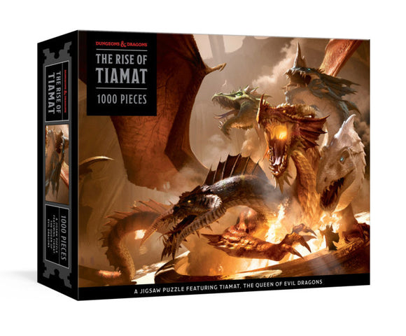 The Rise of Tiamat Dragon Puzzle - 1000 Pieces (Dungeons & Dragons)