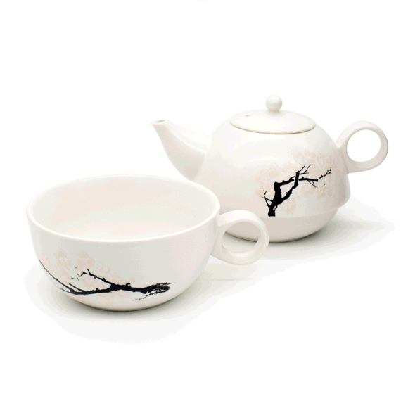Blossom Morph Teapot and Cup Set