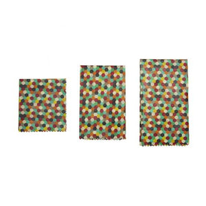 Reusable Beewax Wraps Multicolor