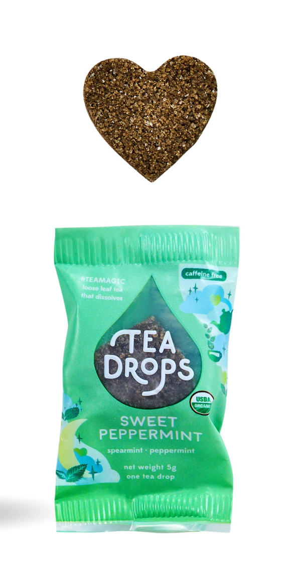 Sweet Peppermint Tea Drops