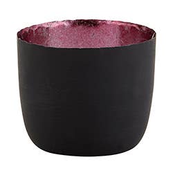 Black And Purple Small Votive