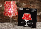 Cha Cha Wine Glass Shades (Red)