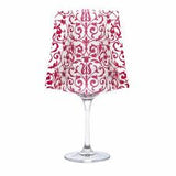 Cha Cha Wine Glass Shades (Red)