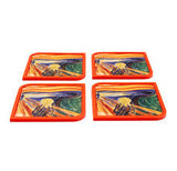 The Scream - 4 Coaster Set