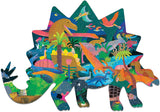 Dinosaurs Shaped Scene Puzzle - 300 Pieces