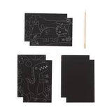 Mini Scratch & Scribble Art Kit: Dino Days