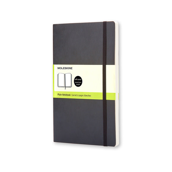 Classic Notebook, Pocket, Plain, Black, Soft Cover
