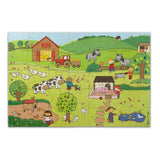 Natural Play Giant Floor Puzzle - On the Farm (35 pieces)