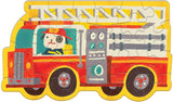 Fire Truck Shaped Mini Puzzle - 24 Pieces