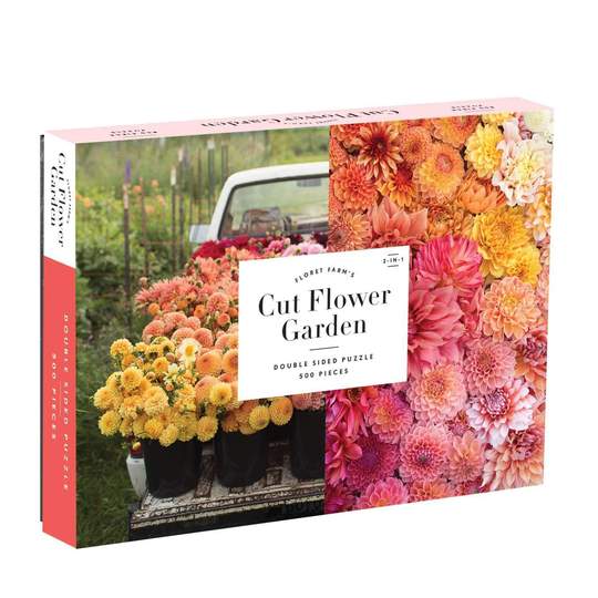Floret Farm's Cut Flower Garden Double-Sided Puzzle - 500 Pieces