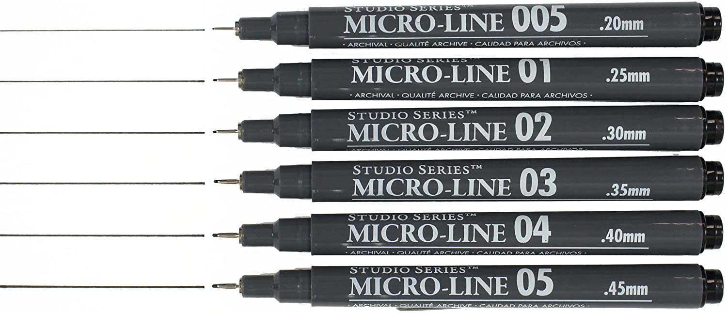 Micro-Line Drawing Pens