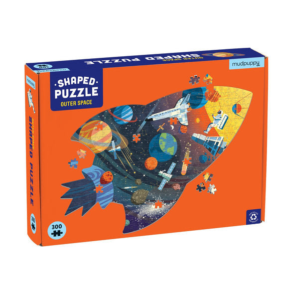 Outer Space Shaped Scene Puzzle - 300 Pieces