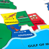 USA Map Floor Puzzle