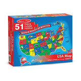 USA Map Floor Puzzle