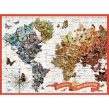 Wendy Gold Butterfly Migration Puzzle - 1000 Pieces