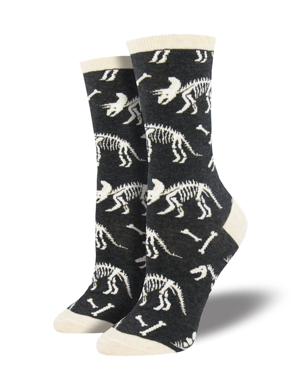 Can You Dig It Charcoal Heather Women's Socks